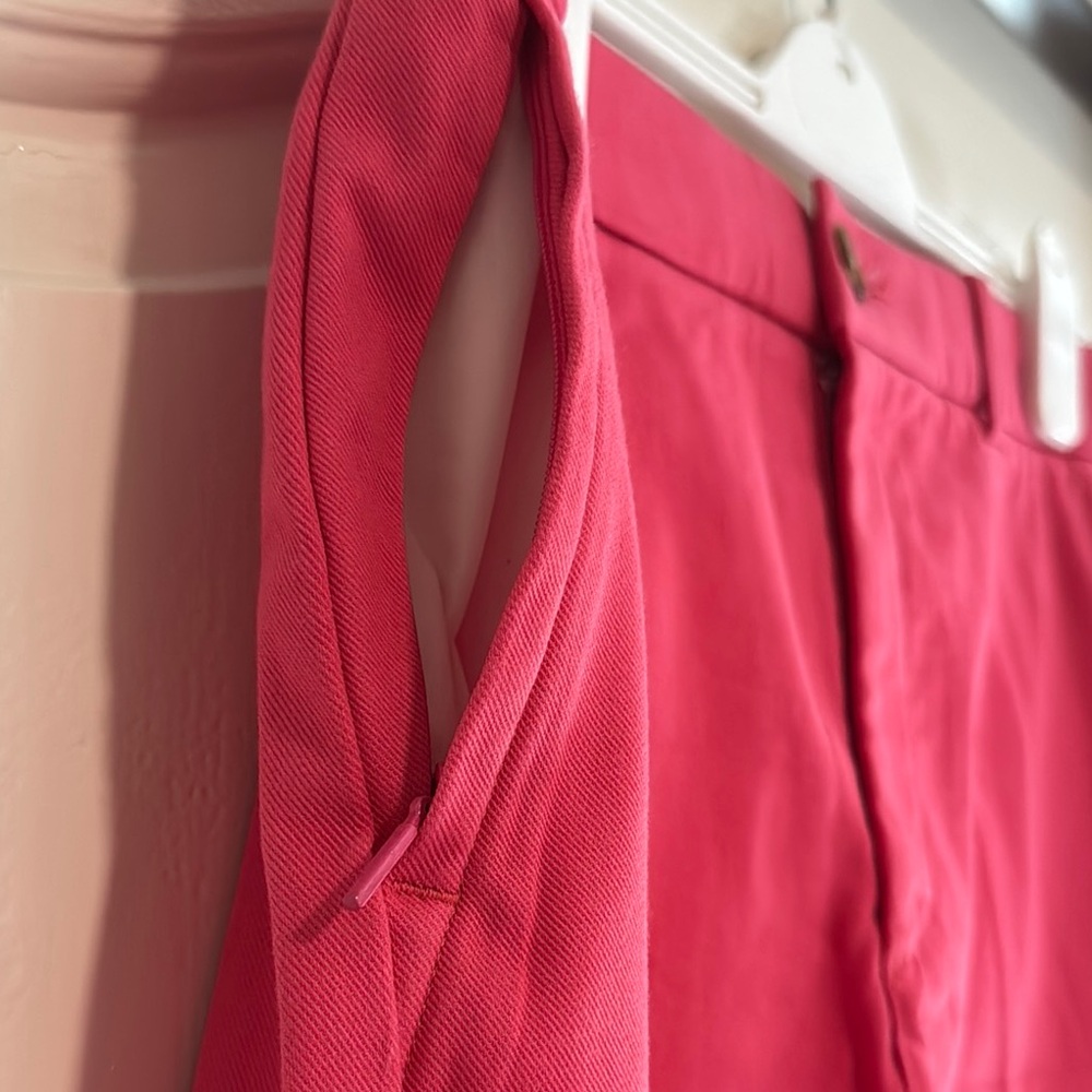 SPANX High Waist Pink Shorts with Vibrant Design - Picture 2 of 7